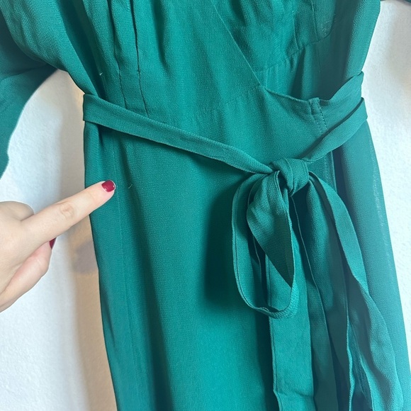 NWOT Reformation Winslow Dress in Evergreen - Picture 10 of 13
